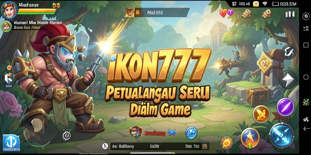 Screenshot menunjukkan tampilan gameplay petualangan yang menegangkan.