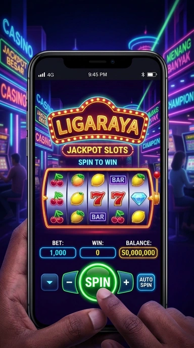 Fitur kategori aplikasi di Ligaraya yang memudahkan pengguna.